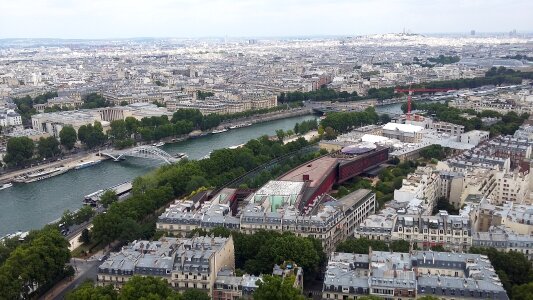 Paris France City View Tour Eiffel photo