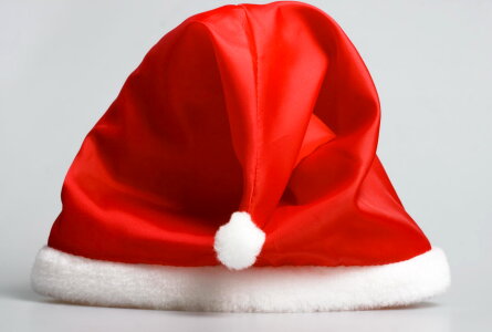 Santa claus red hat photo