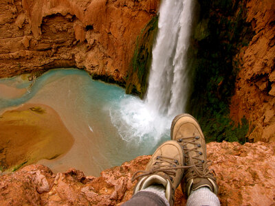 Waterfalls at Grand Canyon National Park, Arizona photo
