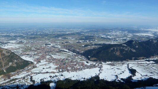 Winter view panorama