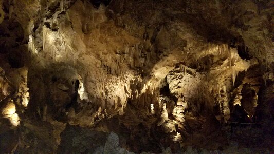 Cave deep erosion