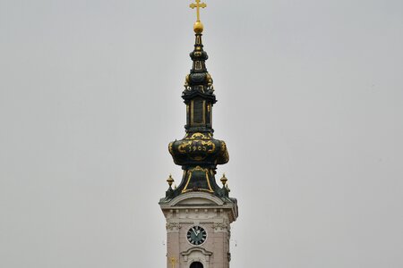 Church Tower golden shine heritage photo