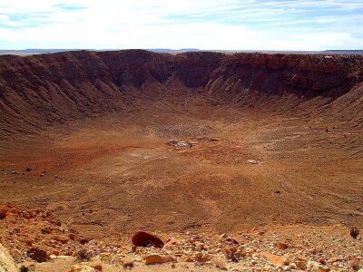 Crater meteorite 