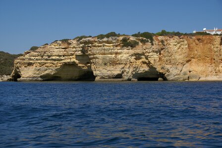 Coast rocks sea photo