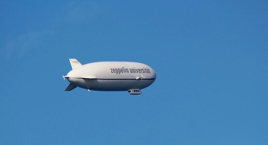 Hot air ship sky balloon photo