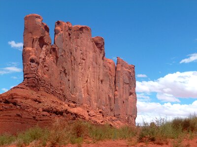 Indian monument valley photo
