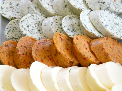 Starter buffet food