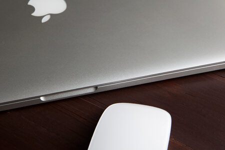MacBook Pro on Desk photo