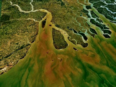 Land map atlas