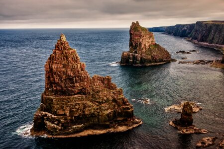 Stacks of Duncansby in Scotland photo