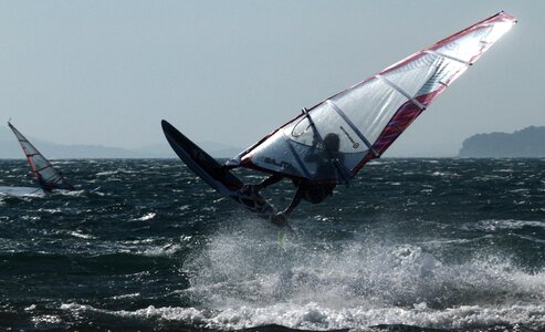 Windsurfing jump sport