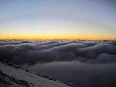 Clouds over the clouds adventure