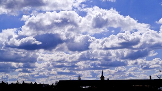Clouds church sky
