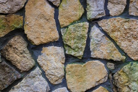 Big Rocks fence rocks photo