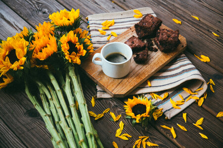 Flowers, Coffee & Cake photo
