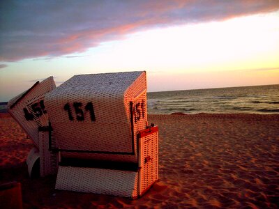 North sea beach sylt photo