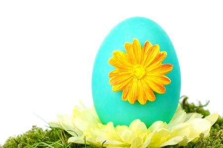 Decorative easter egg photo