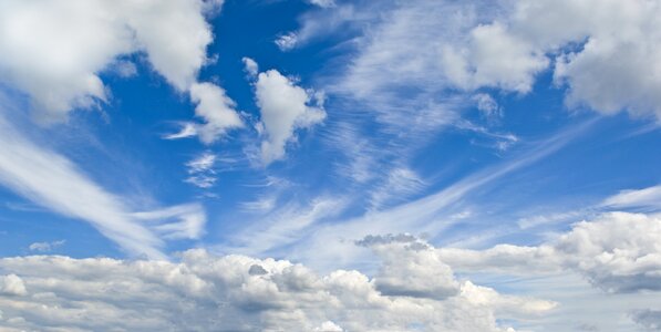 Cloudy bright cloud photo