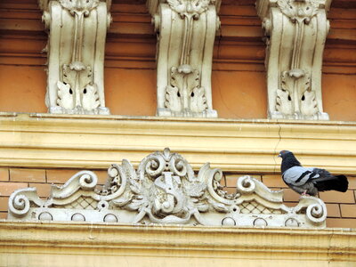 Baroque exterior facade photo