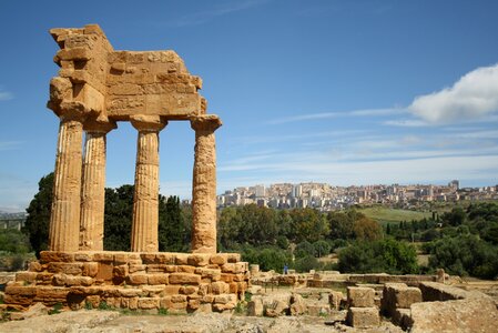 Sicily archaeology italy photo