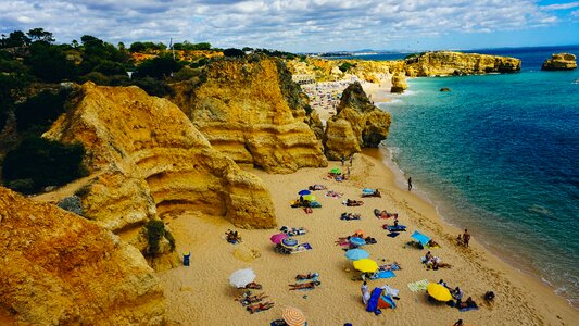 Portugal Beach Cliffs photo