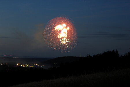 Fireworks over Goslar No.3 photo