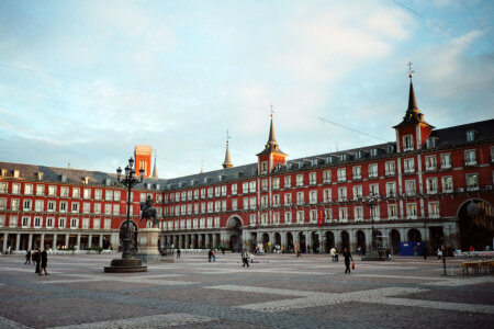 Plaza Mayor in Madrid, Spain photo