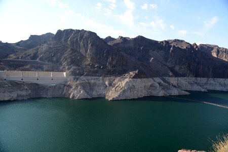 View of the Hoover Dam in Nevada photo