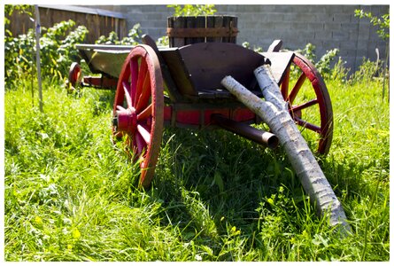 Wagon countryside support