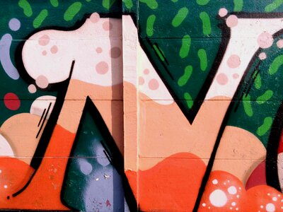 Art design graffiti