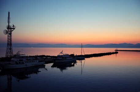Sky romantic water