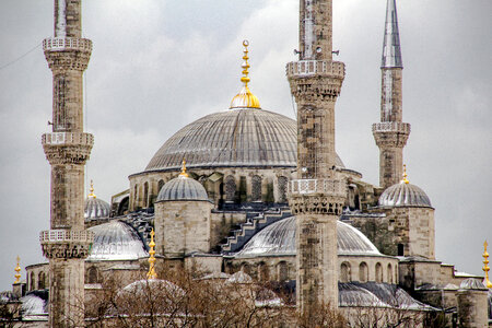 Blue Mosque in Istanbul, Turkey photo