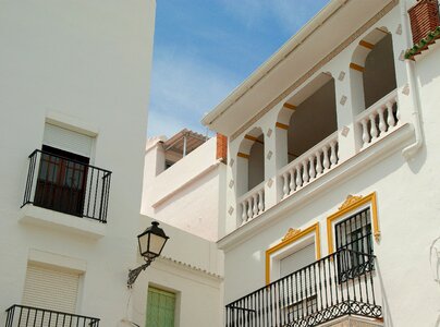 Patio balconies architecture photo