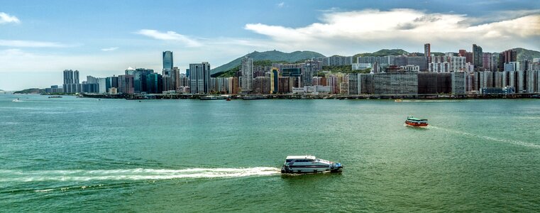 Skyline of Hong Kong photo