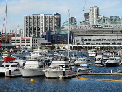 Etihad Stadium in Melbourne Docklands photo