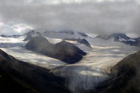 Usa glacier bay landscape photo