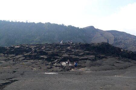 Crater Rim Trail Volcano National Park in Hawaii photo