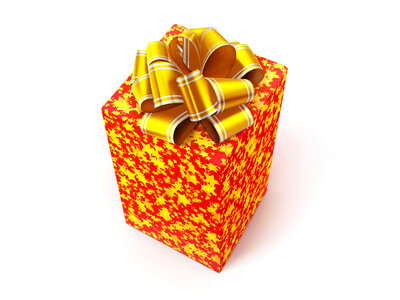 Gift box photo