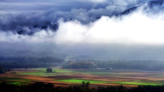 Cloud clouds countryside photo