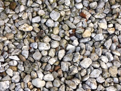 Clear stones pebble stone