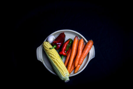 Vegetables in a Dish photo