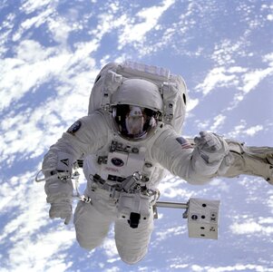 Astronaut Space Shuttle Spacewalk photo