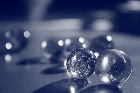 Light blue balls