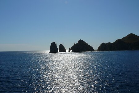 Water rocks sea