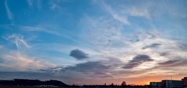Amazing Sky at Sunset photo