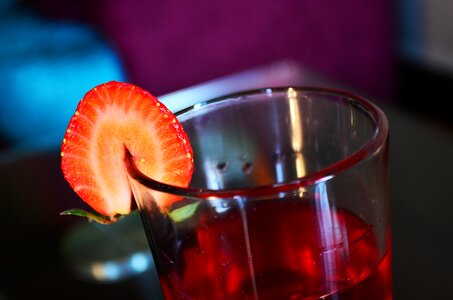 Red glass fruit