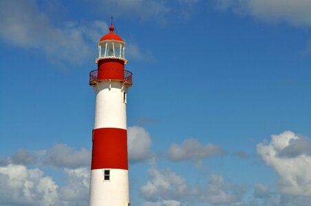 Light House red tower photo