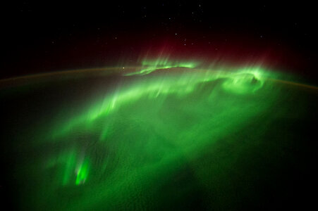 Flying Through an Aurora photo
