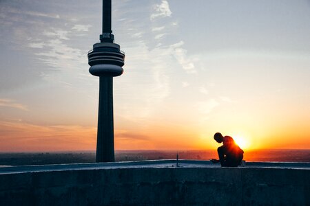 Sunrise Over Toronto photo