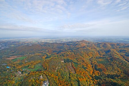 Dragon rock bird's eye view forest